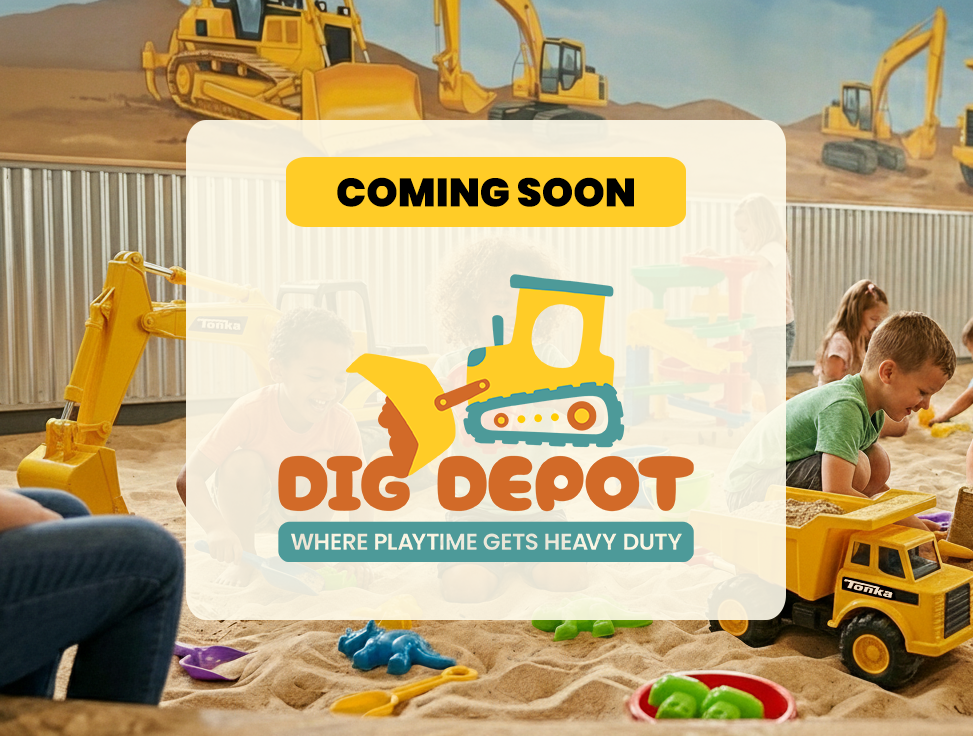 Dig Depot logo with a "Coming Soon" banner